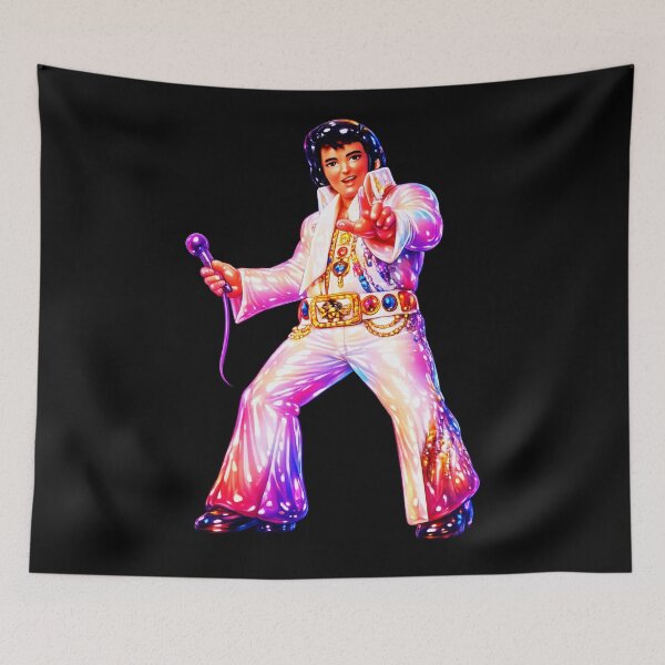 Aperçu de l'œuvre Elvis le Roi créée et vendue par The Art by Rossouw.
