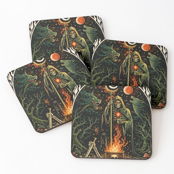 Item preview, Forest of Doom – Dark Fantasy Poster designed and sold by Matinez Pink.