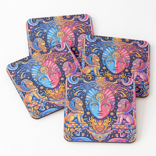Item preview, Cosmic Duality – Sacred Balance Art designed and sold by Matinez Pink.
