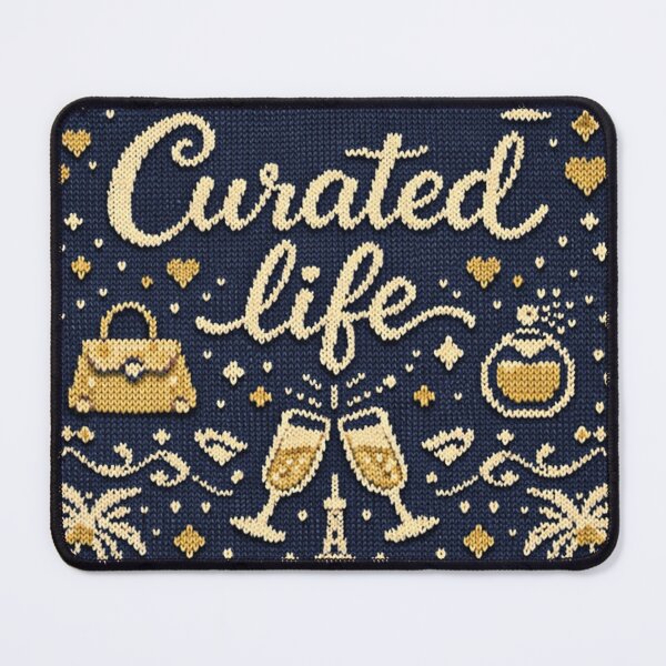 Item preview, Curated Life Luxury Lifestyle Paris Knitting Pattern Design designed and sold by Mauswohn.
