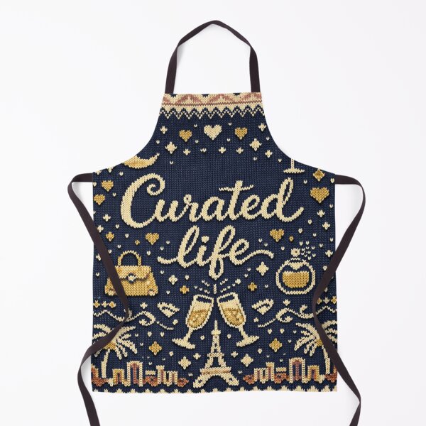 Item preview, Curated Life Luxury Lifestyle Paris Knitting Pattern Design designed and sold by Mauswohn.