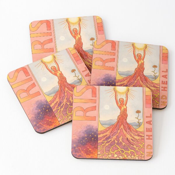 Item preview, Rise & Heal designed and sold by Matinez Pink.