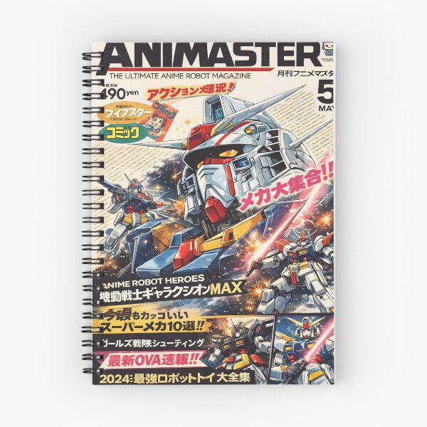 Item preview, Mecha Master Magazine designed and sold by Matinez Pink.