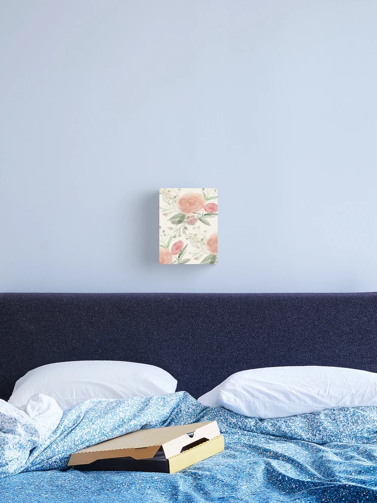 Imagen 2 de 3, Lienzo con la obra Blush Roses Watercolor, diseñada y vendida por MathisDesigns.
