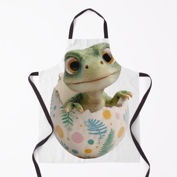 Item preview, Adorable Baby T-Rex Hatching - Cute Easter Dinosaur Egg Art designed and sold by Hakubiya.