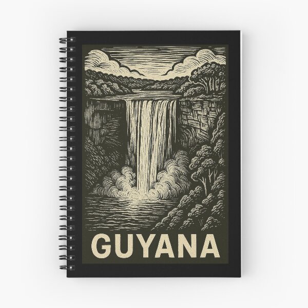 Item preview, Guyana Linocut Style  designed and sold by Thistle-TShop.