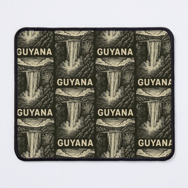 Item preview, Guyana Linocut Style  designed and sold by Thistle-TShop.