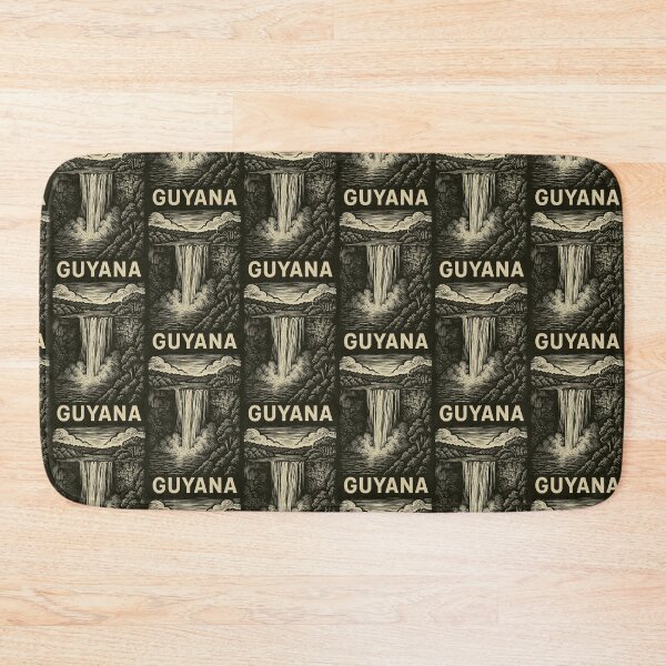 Item preview, Guyana Linocut Style  designed and sold by Thistle-TShop.