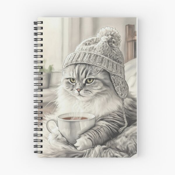 Item preview, Cat drinking tea designed and sold by UrbanView.