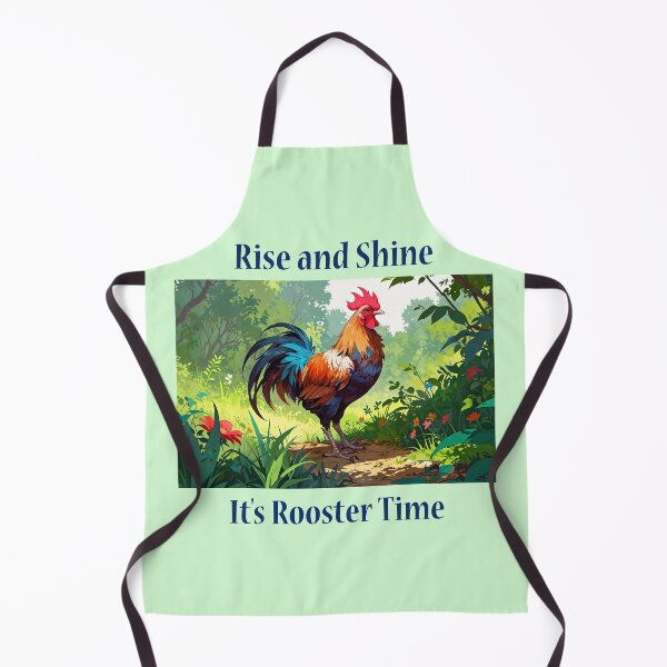 Item preview, Rise and Shine It's Rooster Time Chickens designed and sold by Sachie's Studio.