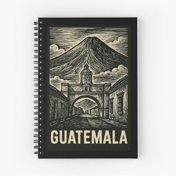 Item preview, Guatemala Linocut Style  designed and sold by Thistle-TShop.