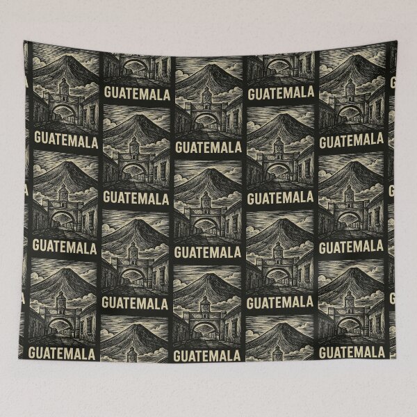 Item preview, Guatemala Linocut Style  designed and sold by Thistle-TShop.