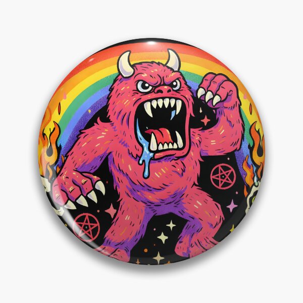Item preview, Too Angry For This Hellscape – Funny Rage Monster Art designed and sold by Matinez Pink.