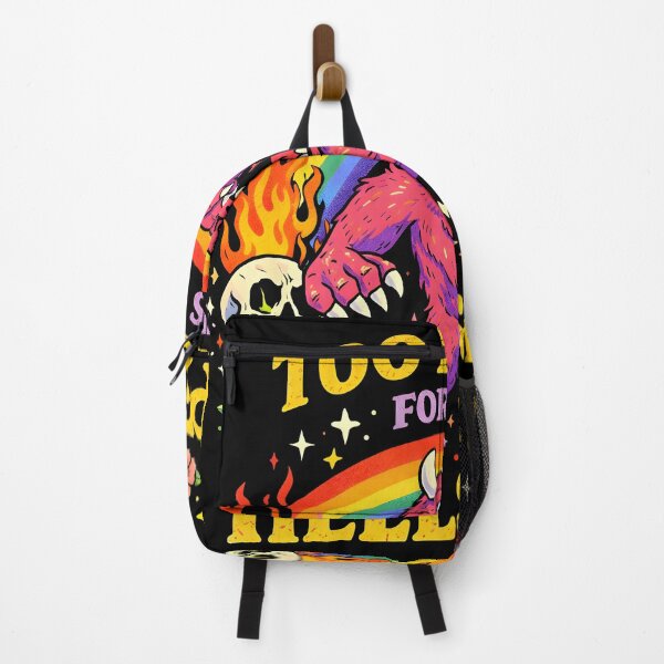 Item preview, Too Angry For This Hellscape – Funny Rage Monster Art designed and sold by Matinez Pink.