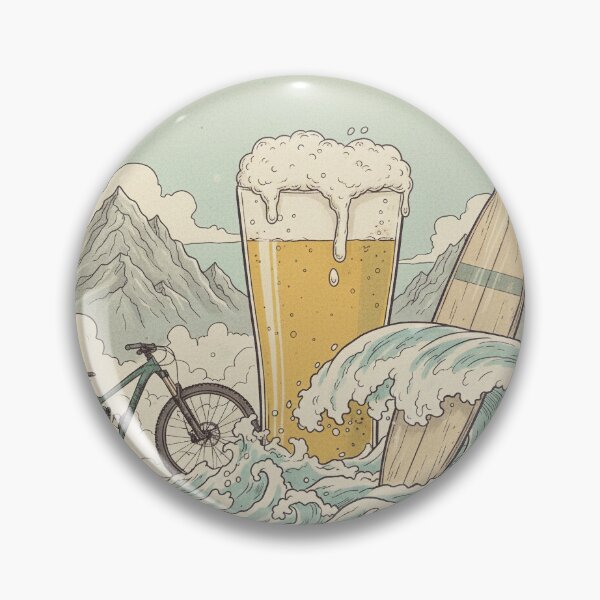 Item preview, Adventure Awaits - Or Beer o' Clock?  designed and sold by The Cocktail-Ninja Warrior.