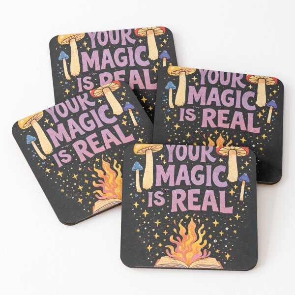 Item preview, Your Magic Is Real – Whimsical Mushroom Art designed and sold by Matinez Pink.