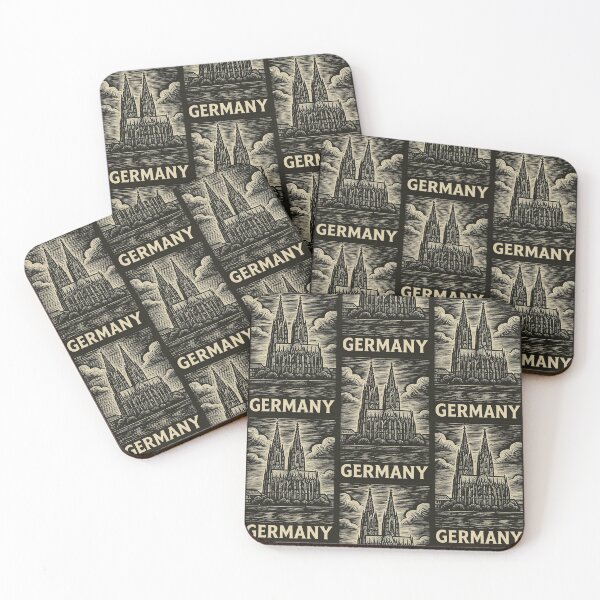 Item preview, Germany Linocut Style  designed and sold by Thistle-TShop.