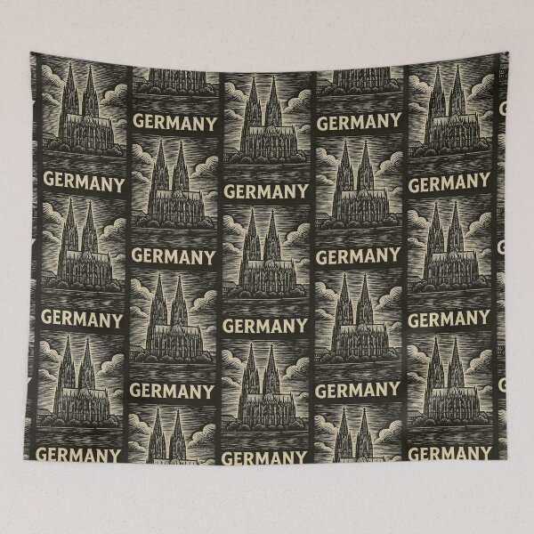 Item preview, Germany Linocut Style  designed and sold by Thistle-TShop.