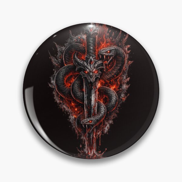 Item preview, Serpent Blade — Dark Graphite & Crimson Energy designed and sold by Tadeusz1.