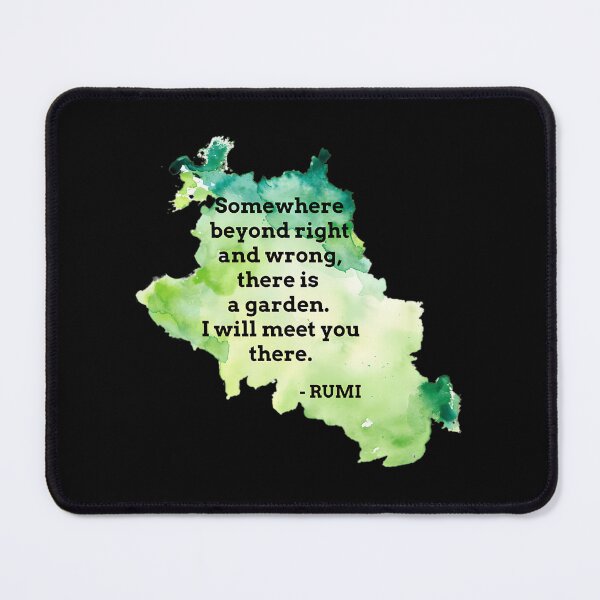 Item preview, Rumi Quote Field Beyond Right Wrong designed and sold by xvgfvhhuc79.