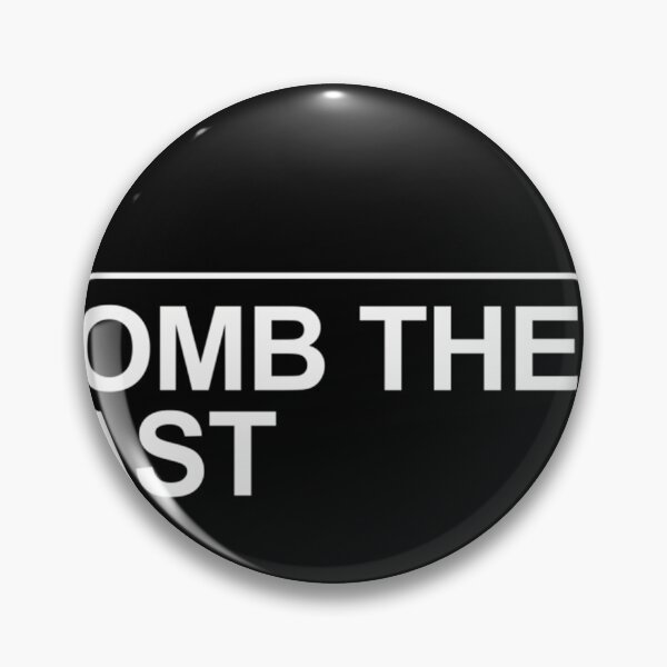 Item preview,  Bomb The Past (White Text) designed and sold by Fluff-Clouds-00.
