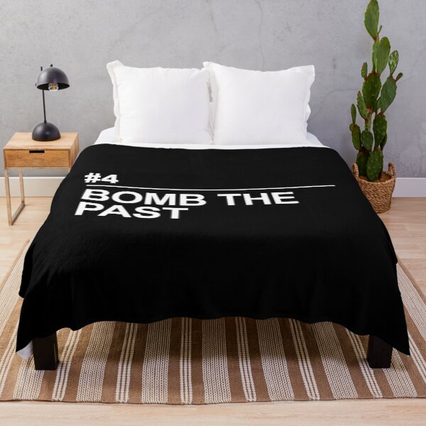 Item preview, Bomb The Past (White Text) designed and sold by Fluff-Clouds-00.