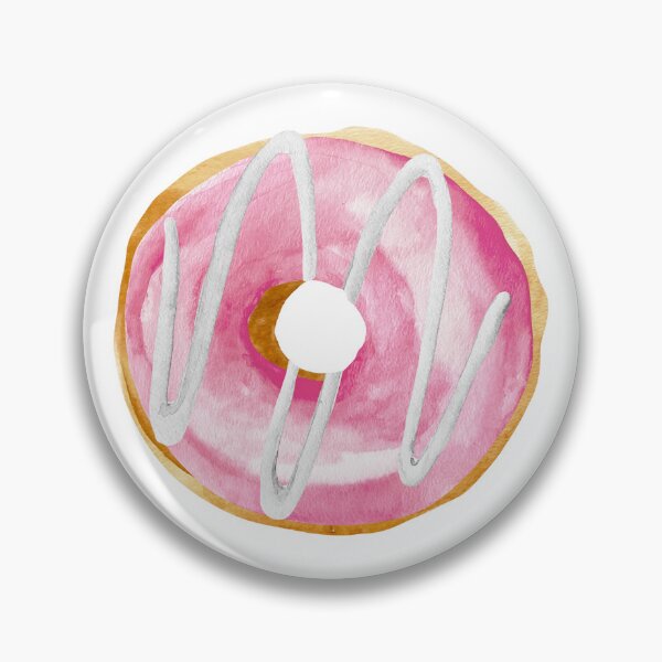 Item preview, Pink Glazed Donut Sticker Pack designed and sold by AnimaliaStar.