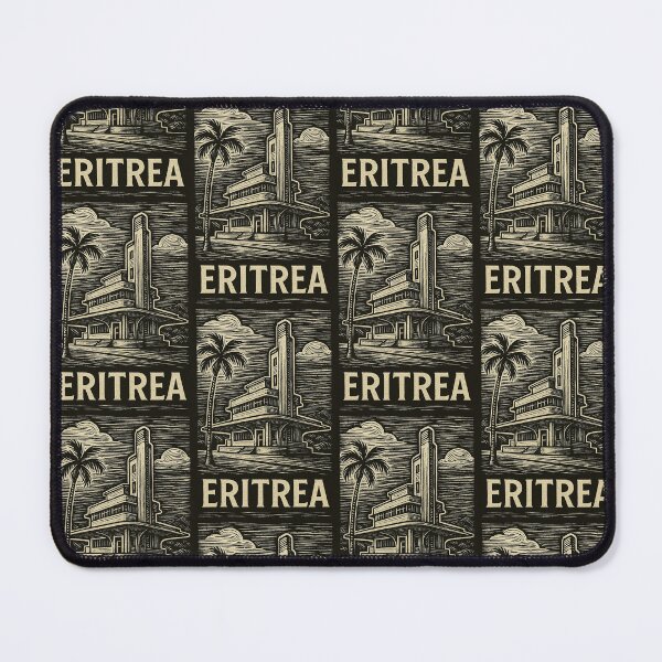 Item preview, Eritrea Linocut Style designed and sold by Thistle-TShop.