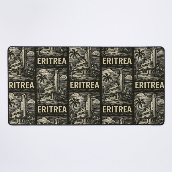 Item preview, Eritrea Linocut Style  designed and sold by Thistle-TShop.