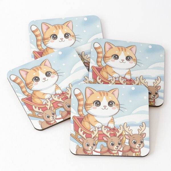 Item preview, Christmas Cat designed and sold by UrbanView.