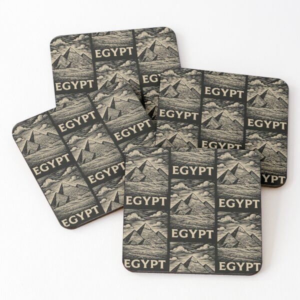 Item preview, Egypt Linocut Style  designed and sold by Thistle-TShop.