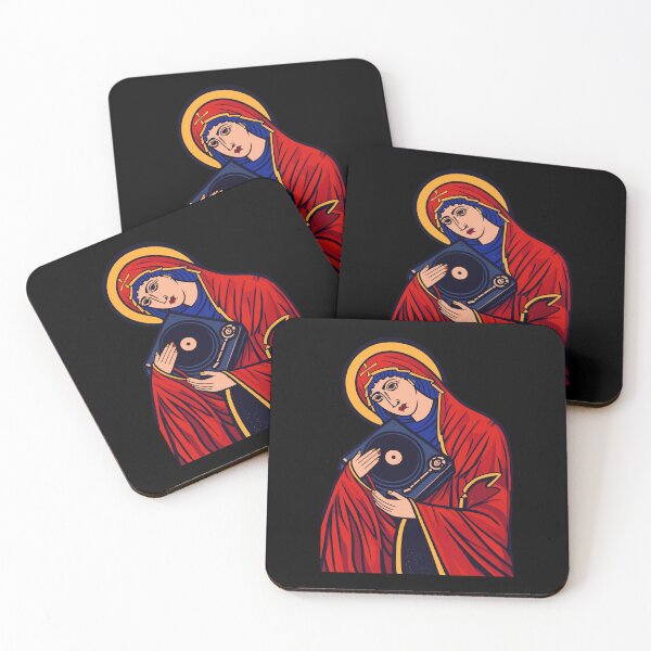 Item preview, Holy Vinyl – Madonna DJ Icon Pop Art Illustration designed and sold by TipTop GFX.