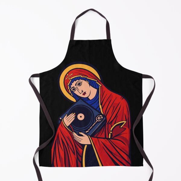 Item preview, Holy Vinyl – Madonna DJ Icon Pop Art Illustration designed and sold by TipTop GFX.