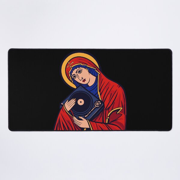 Item preview, Holy Vinyl – Madonna DJ Icon Pop Art Illustration designed and sold by TipTop GFX.