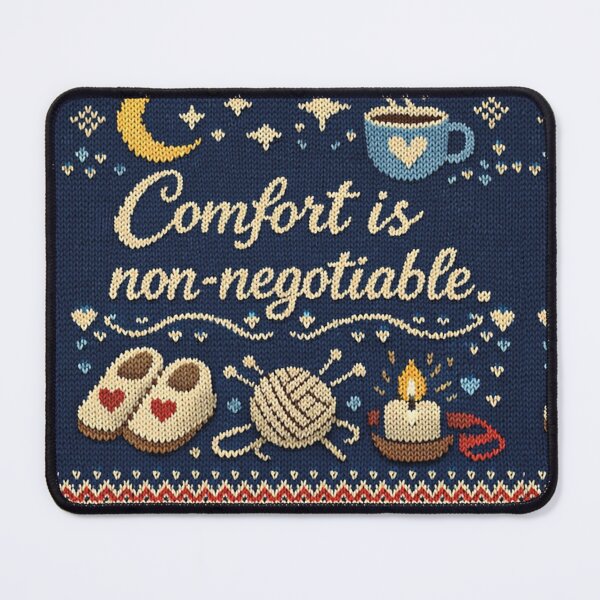 Item preview, Comfort is non-negotiable; cozy knit pattern designed and sold by Mauswohn.