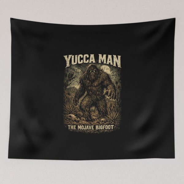 Item preview, Yucca Man Mojave Bigfoot  designed and sold by MojaveTradePost.