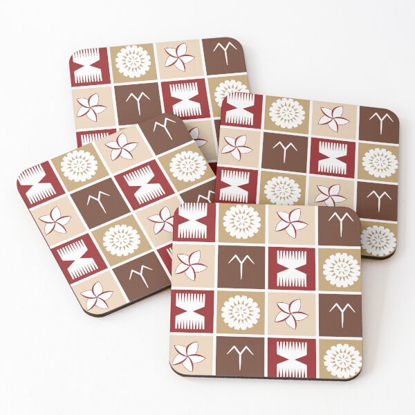 Item preview, Pasifika Motifs Tapa Cloth 1 designed and sold by lolomastudio.