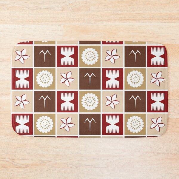 Item preview, Pasifika Motifs Tapa Cloth 1 designed and sold by lolomastudio.