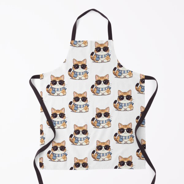 Item preview, Cute cat with sunglasses designed and sold by UrbanView.