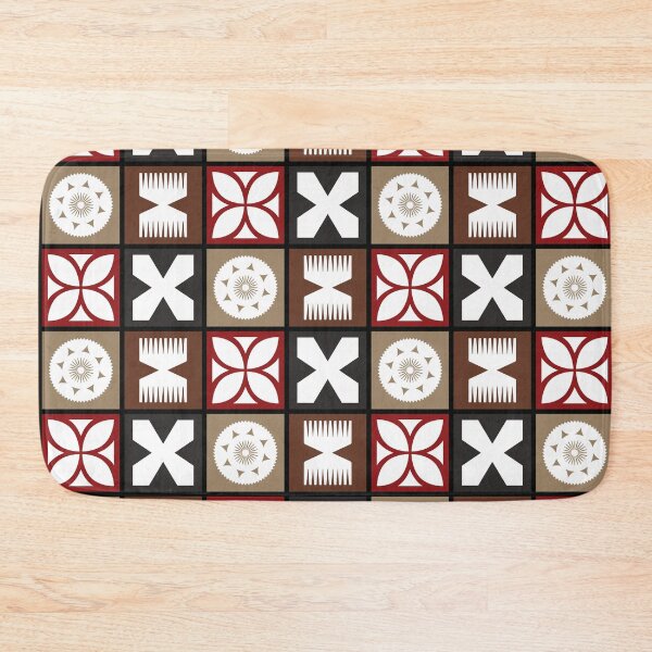 Item preview, Pasifika Motifs Tapa Cloth 2 designed and sold by lolomastudio.