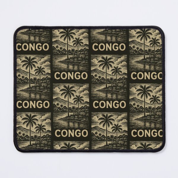 Item preview, Congo Linocut Style  designed and sold by Thistle-TShop.