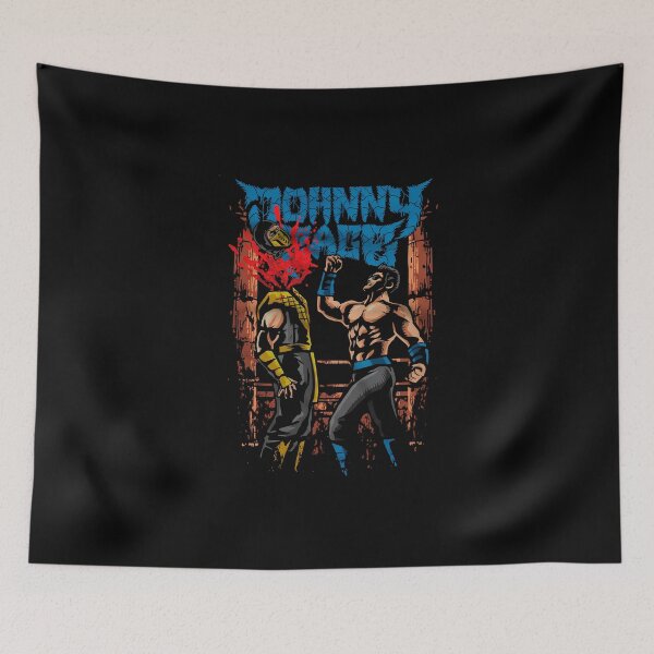 Item preview, Johnny cage designed and sold by El Hermano Gym.