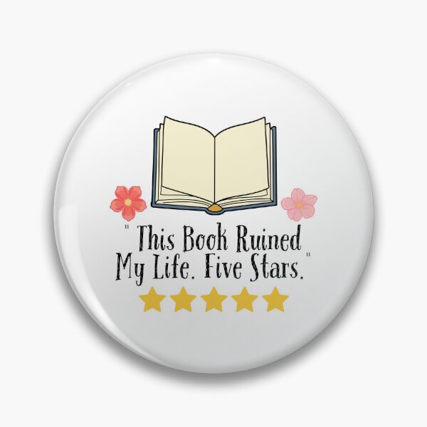Item preview, This Book Ruined My Life Five Stars designed and sold by SWETA HALDER.
