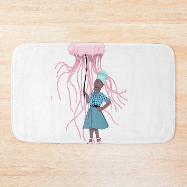 Item preview, Surreal Jellyfish Fashion Illustration | Ocean Dream Art | Whimsical Sea Creature Design designed and sold by Elle Gee Graphic Art & Design.