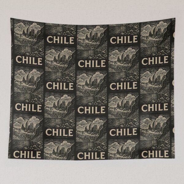 Item preview, Chile Linocut Style  designed and sold by Thistle-TShop.