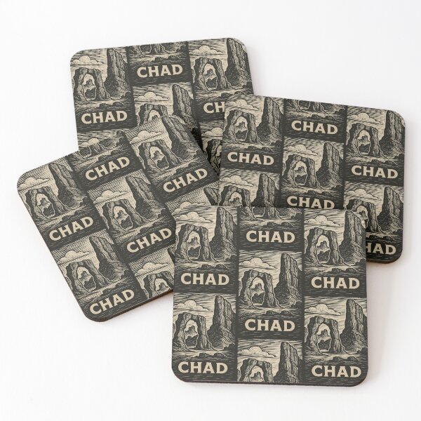 Item preview, Chad Linocut Style  designed and sold by Thistle-TShop.