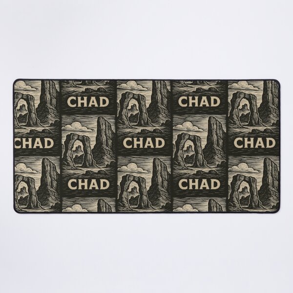 Item preview, Chad Linocut Style  designed and sold by Thistle-TShop.