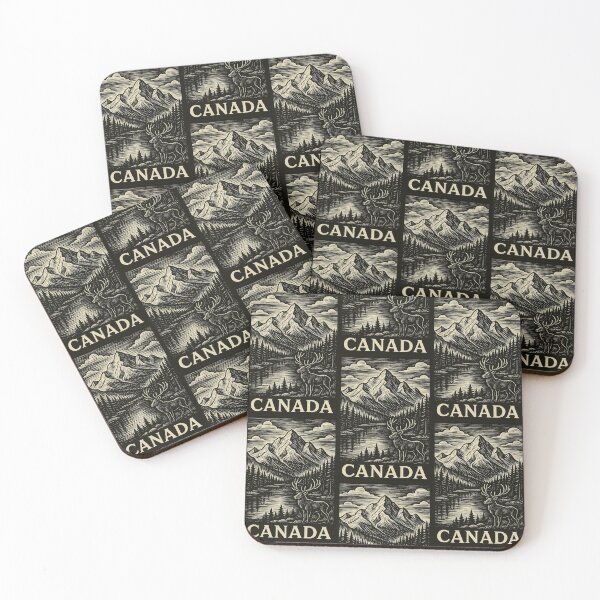 Item preview, Canada Linocut Style  designed and sold by Thistle-TShop.