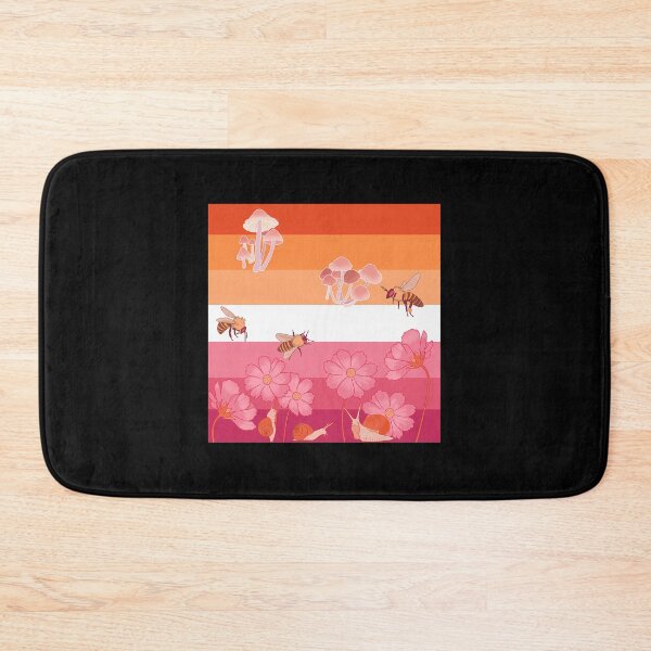 Item preview, Cottagecore Lesbian Pride Flag Landscape designed and sold by caenpparpdp30.