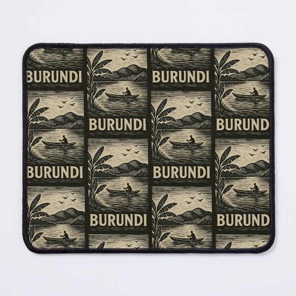 Item preview, Burundi Linocut Style designed and sold by Thistle-TShop.